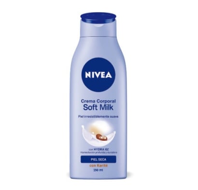 Crema Corporal Nivea Soft Milk Piel Seca 250 Ml