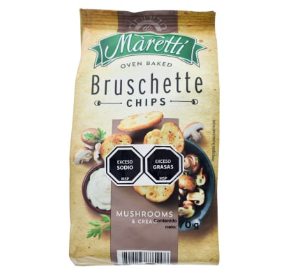 Mini Tostadas Maretti Champignon 70 G