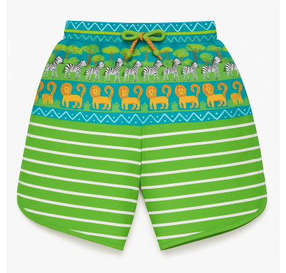 Short De Baño Iplay Safari 6 A 12 Meses