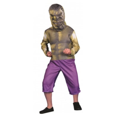 Disfraz De Hulk Con Luz Talle 2