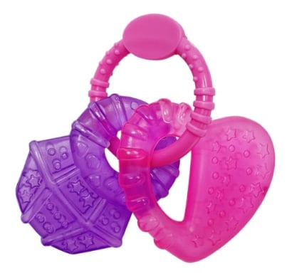 Mordillo Lucky Baby De Frío Llaves Rosa