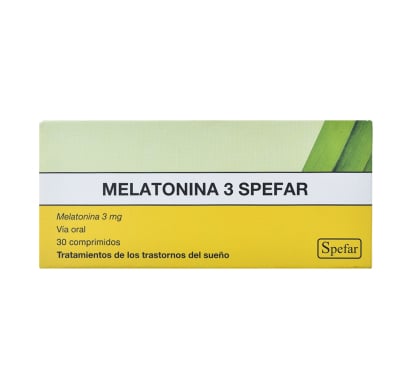 MELATONINA 3 MG ROEMMERS 30 COMPRIMIDOS