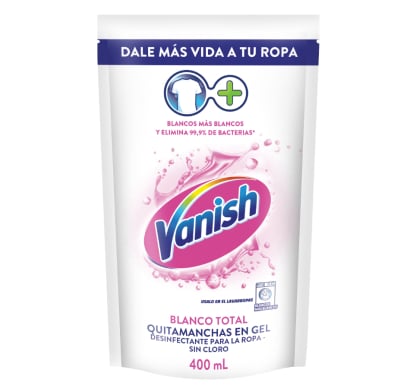 Quitamanchas White Doypack Vanish 400 Ml