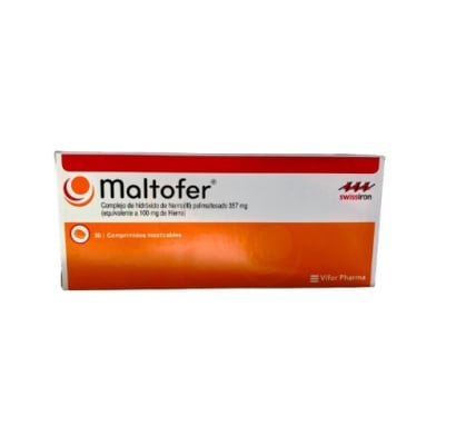 Maltofer 30 Tabletas Masticables