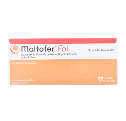 Maltofer 30 Tabletas Masticables
