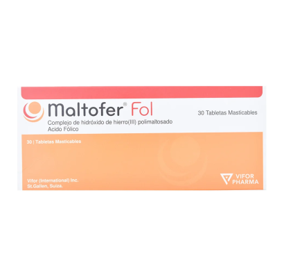 Maltofer Fol 30 Tabletas Masticables