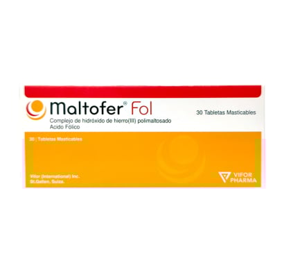 Maltofer Fol 30 Tabletas Masticables