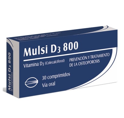 Mulsi D3 800 Mg 30 Comprimidos