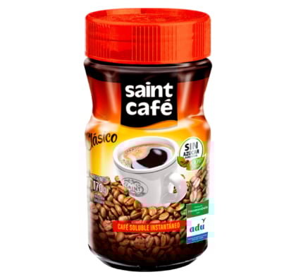 Café Soluble Saint Clásico Frasco 170 G