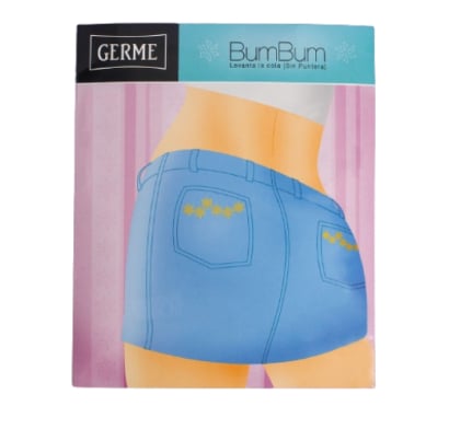 Medias Can Can Germe Collant Bum Bum Verano Sin Puntera Blondine Talle 4