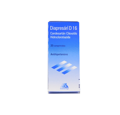 Diapresan D 16 Mg 20 Comprimidos