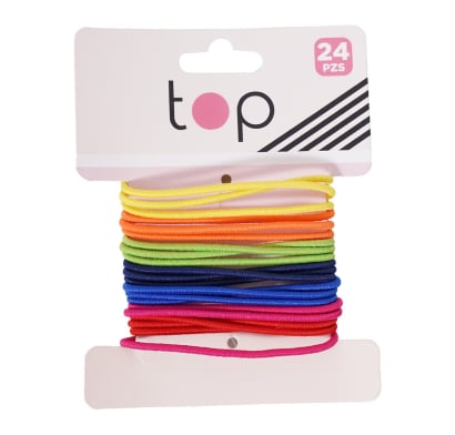 Gomitas para el Pelo Top Finas Varios Colores