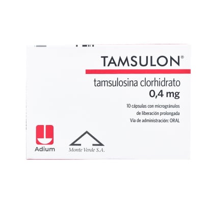Tamsulon Lp 0.4 Mg 10 Cápsulas