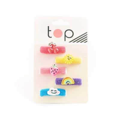 Mini Gomitas Para El Pelo Top 5 Unidades