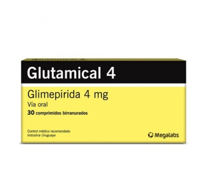 GLUTAMICAL 4 MG 30 COMPRIMIDOS
