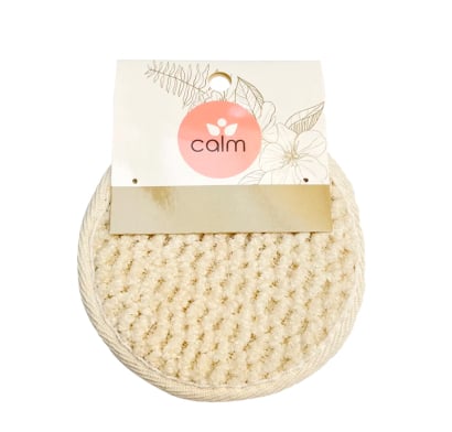 Esponja De Baño Calm Natural Redonda 1 Unidad