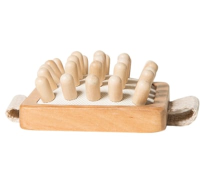 Masajeador Cuadrado Calm De Madera