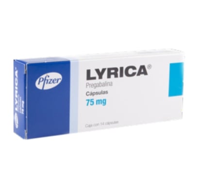 Lyrica 75 Mg 14 Cápsulas