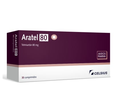 Aratel 80 Mg 30 Comprimidos