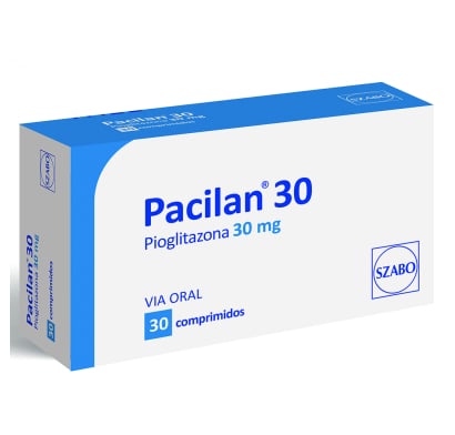 Pacilan 30 Mg 30 Comprimidos