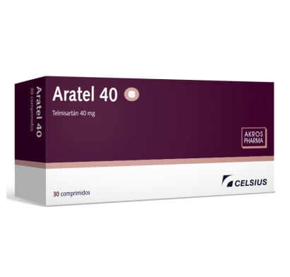 Aratel 40 Mg 30 Comprimidos
