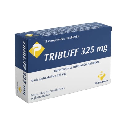 Tribuff 325 Mg 14 Comprimidos Recubiertos