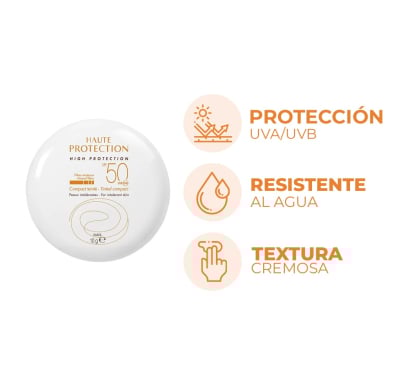 Protector Solar Avène Blanca Compacto Arena Fps50 10 G