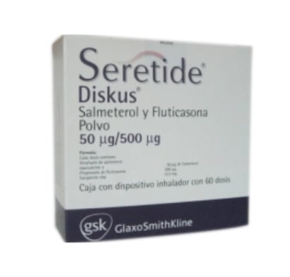 Seretide Diskus 50 /500 60 Dosis