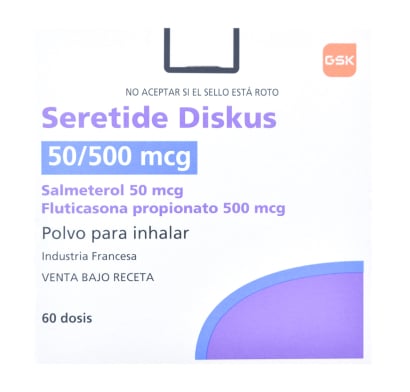 Seretide Diskus 50 /500 60 Dosis