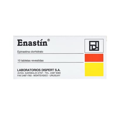 Enastín 20 Mg 10 Tabletas Revestidas