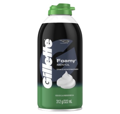 Espuma De Afeitar Gillette Mentol 312 G