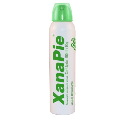 Talco Pédico En Aerosol Xanapie Seco Fresh 167 Ml