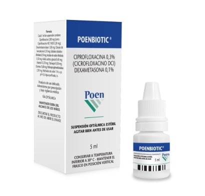 Poenbiotic Solución Oftálmica 5 Ml