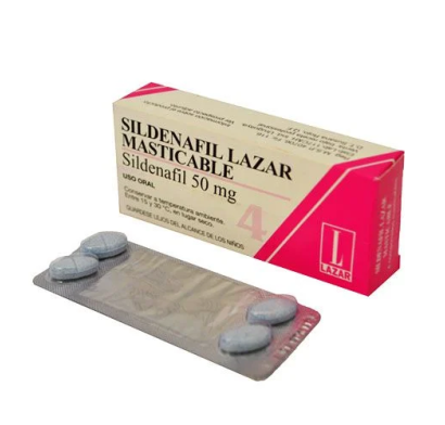Sildenafil Lazar Masticable 50 mg