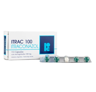 Itrac 100 Mg 15 Cápsulas