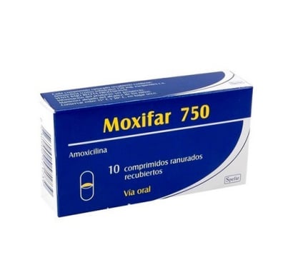 Moxifar 750 Mg 10 Comprimidos