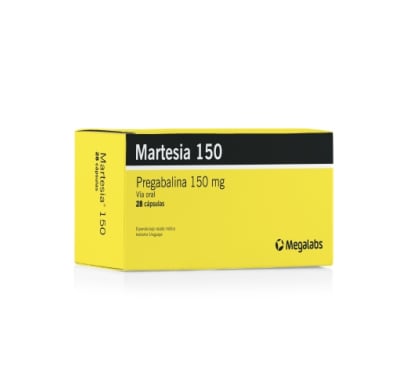 MARTESIA 150 MG 28 CÁPSULAS