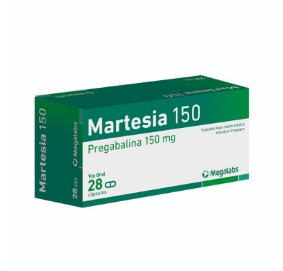 MARTESIA 150 MG 28 CÁPSULAS