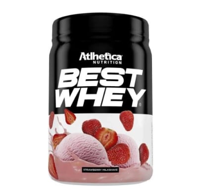 Proteína Atlhetica Best Whey Frutilla 450 g