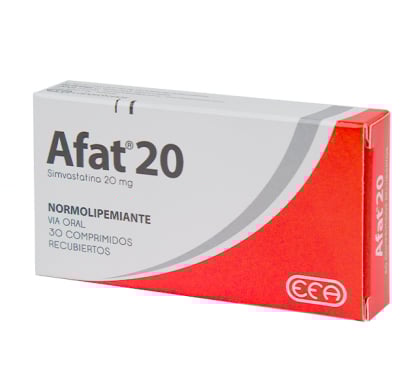 AFAT 20 MG 30 COMPRIMIDOS