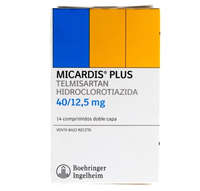 Micardis Plus 40 Mg /12.5 Mg 14 Comprimidos