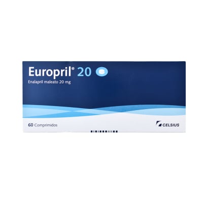 Europril 20 Mg 60 Comprimidos