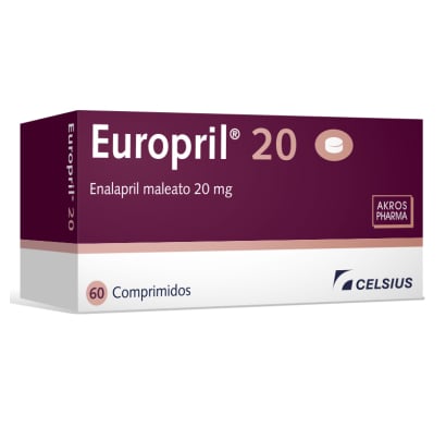 Europril 20 Mg 60 Comprimidos