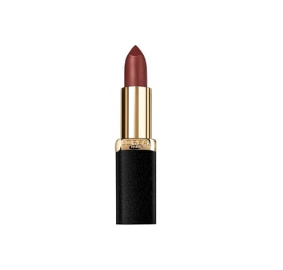 Labial L'Oréal Colour Riche Matte Lipstick Tono He Thinks Hes Matte Cho N° 804  