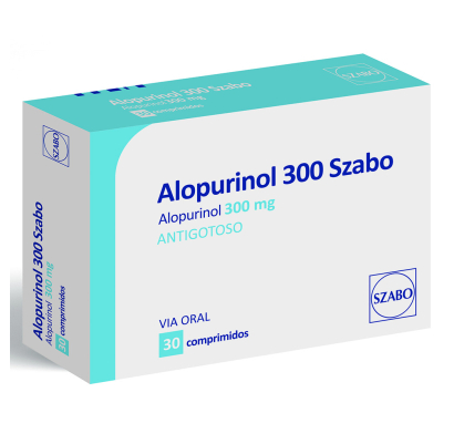 Allopurinol Szabo 300 Mg 30 Comprimidos
