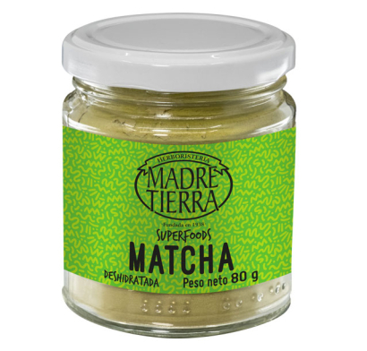 Té Matcha Madre Tierra 80 G 