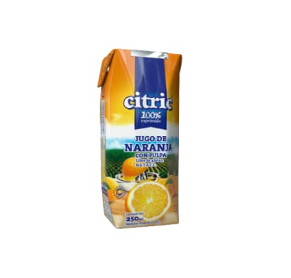 Jugo Citric De Frutas 250 Cc