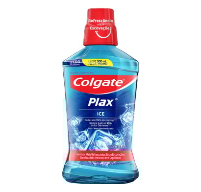 ENJUAGUE BUCAL COLGATE PLAX ICE 500X350 ML.