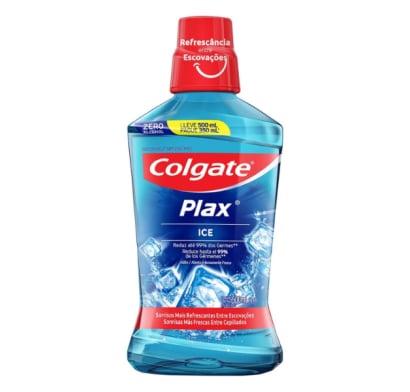 ENJUAGUE BUCAL COLGATE PLAX ICE 500X350 ML.