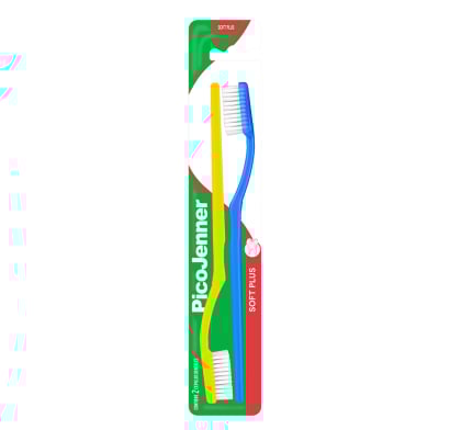 CEPILLO DE DIENTES PICO JENNER SOFT PLUS X2